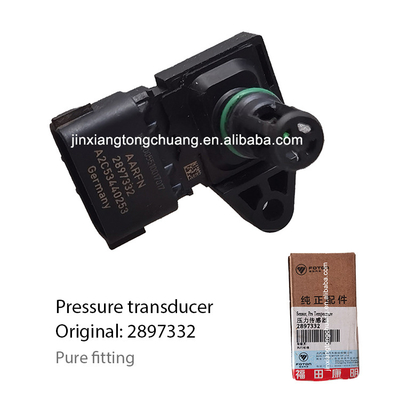 Black Foton Aumark Truck Input Pressure Sensor 4921322 2897333 voor 2005- Vereiste