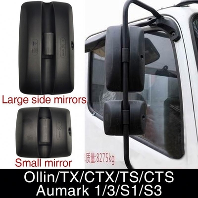 Foton Aumark Zwart Plastic Truck Door Mirror Rearview Spare Parts in Truck Parts Categorie
