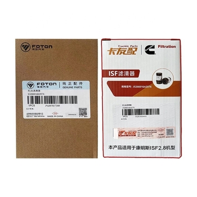 3.3L Foton Aumark LF17356 5266016 Oliefilter voor Cummins-motor Makkelijk en duurzaam