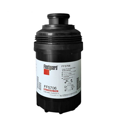 Zwarte dieselfilter 5262311 voor Foton Aumark Ollin Truck Performance Enhancement