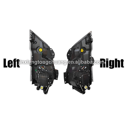 Jaar 2005- Helderheid koplampen voor moderne design foton aumark Truck in Transparante Zwart
