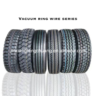 Semi-truckbanden 7.00R16/5.50F 10.00R20/7.5 9.00R20/7.0 8.25R20/6.5 met 7.00R16/5.50F Grootte