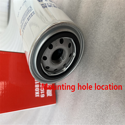 JX0818 OE NO. Vervaardiging van oliefilter voor motoren van zware vrachtwagens voor wagengravers 1,5 kg