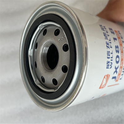 JX0818 OE NO. Vervaardiging van oliefilter voor motoren van zware vrachtwagens voor wagengravers 1,5 kg