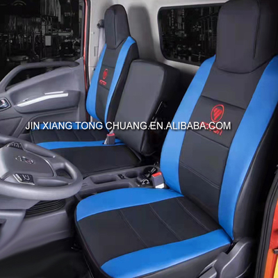 Medium Heavy Duty Truck Series Full Leather Waterproof Cab Seat Cover voor Foton Aumark
