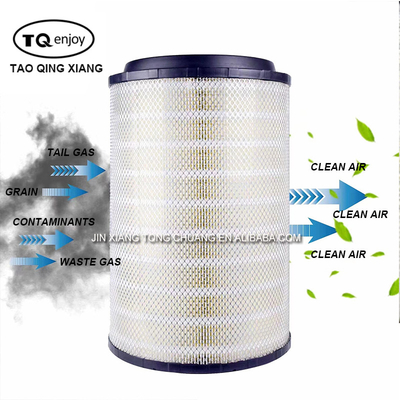 foton aumark K2841 Echt luchtfilter voor vrachtwagen met 30*30*45cm Pakketgrootte in wit