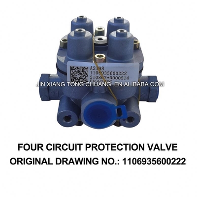 AOLING Foton Aumark Original Car Truck Safety Vier-circuit beschermingsklep verzekering