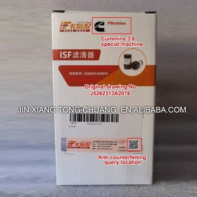 Alle plastic materiaal 3.8 LF16352 Badmotor oliefilter voor Foton Aumark Original Truck