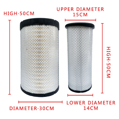 K3050 Truck Air Filter voor JH6 Chenglong H7 Shaanxi Automobile Delong Sany Dongfeng Tianlong