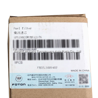 Competitieve Black Foton Aumark LSF 2.8 5264870 Fs19925 Truck Diesel Motor Fuel Filter