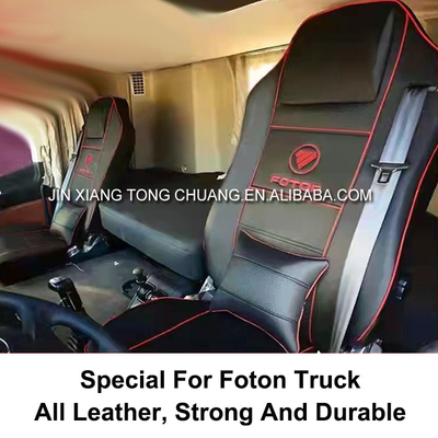 Plastic Bag Buitenste verpakking Pu leer stoelbedekking voor Foton Aumark Medium Truck Series