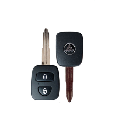 Zwarte auto afstandsbediening sleutel met Custom Truck Car Master Messing Car Blank Key