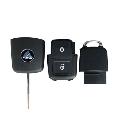 Zwarte auto afstandsbediening sleutel met Custom Truck Car Master Messing Car Blank Key