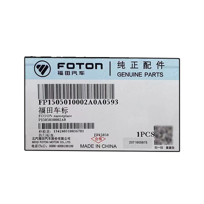 Foton Okling Tokuloku Sapmon Park Landschap Front Logo Plaat P1505010002A0 24V Spanning