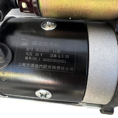 Foton Electric Motor Self Starter Motor De ultieme keuze voor Shandong Yunnei Power
