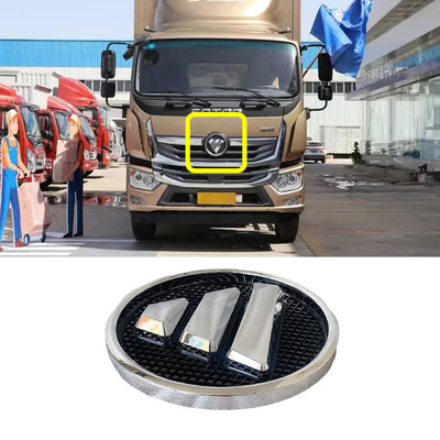 aangepast Alpha ABS chroom embleem 3D auto logo emaille embleem voor populaire en klanten