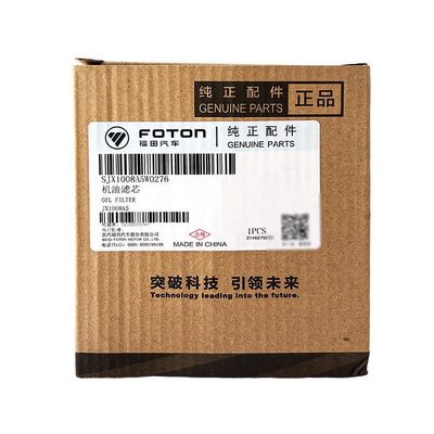 OE NO. E049343000232 Foton Truck Auto Parts Oliefilterelement JX1008A5 Voor Aoling Tx