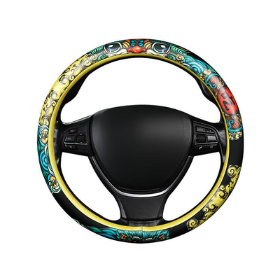 Verbeter het interieur van je auto met -Chic PU Lederen stuurwielbedekkingen Custom Design