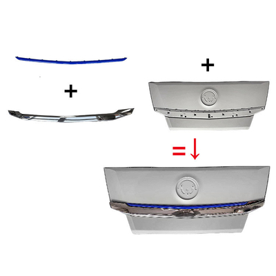 2002-2016 Jaar Foton Truck Accessoires Omako Bell Blauwe Elektrische Auto Front Panel Strip
