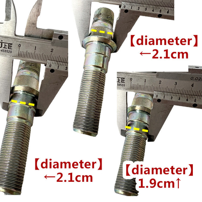 Foton CTX Achterband schroeven moeren voor S01B1049A1Q341B20 Originele vrachtwagen Omako klokken