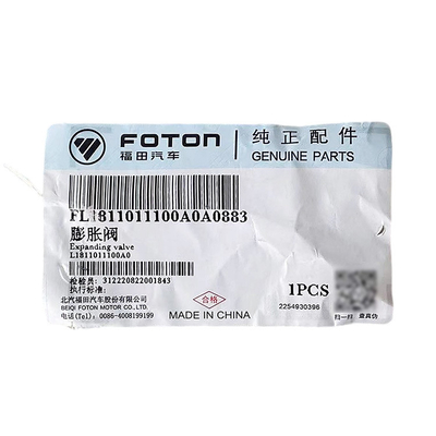 OE NO. L1811011100A0 Uitbreidingsklep voor 2.4 motor Fukuda Omac S3 S5 Ohling CTS